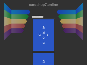 'cardshop7.online' screenshot