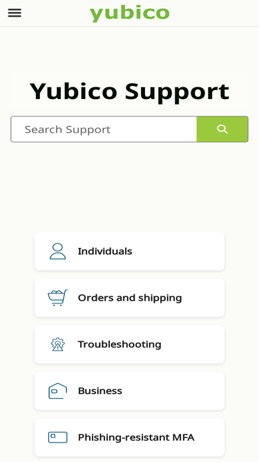 support.yubico.com