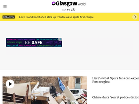 'glasgowworld.com' screenshot
