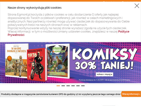 'egmont.pl' screenshot
