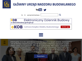 'gunb.gov.pl' screenshot