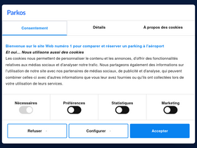 'parkos.fr' screenshot