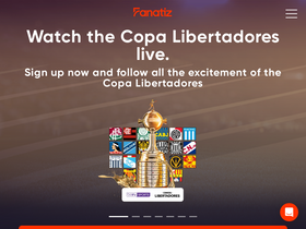 'fanatiz.com' screenshot