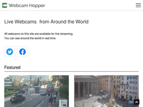 'webcamhopper.com' screenshot