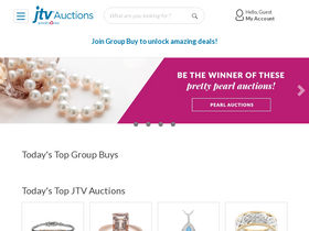 'jtvauctions.com' screenshot