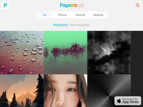 'papers.co' screenshot