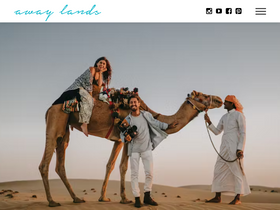 'awaylands.com' screenshot
