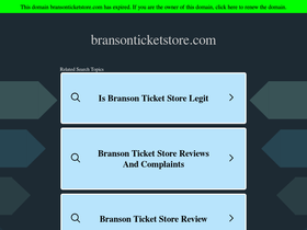 bransonticketstore.com