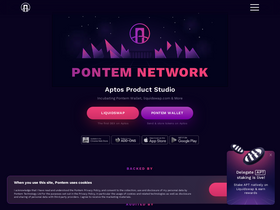 'pontem.network' screenshot
