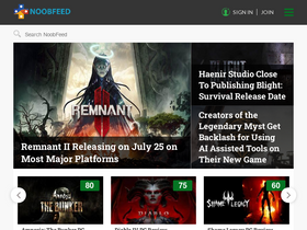 'noobfeed.com' screenshot