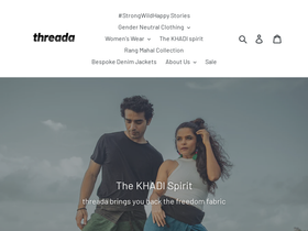 threada.in homepage screenshot