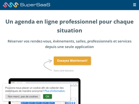 'supersaas.fr' screenshot