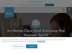 'dunkirk-1033.comfortkeepers.com' screenshot