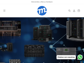mercushardware.com.mx homepage screenshot