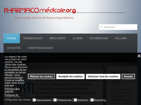 'pharmacomedicale.org' screenshot