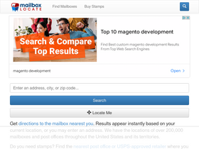 'mailboxlocate.com' screenshot