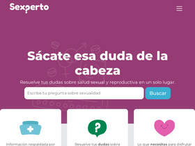 'sexperto.co' screenshot