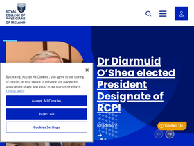 'rcpi.ie' screenshot