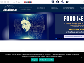 'fundacionindex.com' screenshot