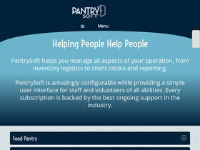 'pantrysoft.com' screenshot