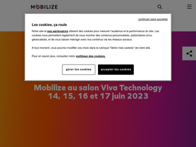 'mobilize.com' screenshot