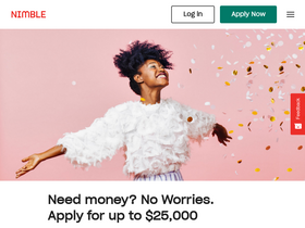 'nimble.com.au' screenshot