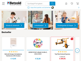 'betzold.de' screenshot