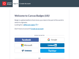 'badgr.com' screenshot