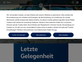 'volkswagen-nutzfahrzeuge.ch' screenshot