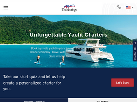 'moorings.com' screenshot