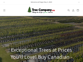 treecompany.ca homepage screenshot