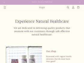 hygii.ca homepage screenshot