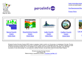 'parcelinfo.com' screenshot