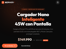 merkazo.com homepage screenshot