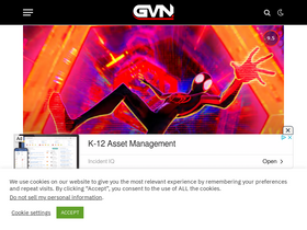 'geekvibesnation.com' screenshot