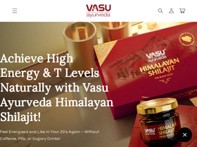 vasuar.com homepage screenshot