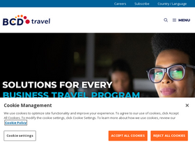 'bcdtravel.com' screenshot