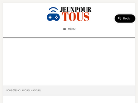 'jeuxpourtous.org' screenshot