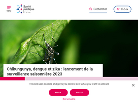 'santepubliquefrance.fr' screenshot