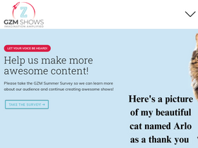 'gzmshows.com' screenshot