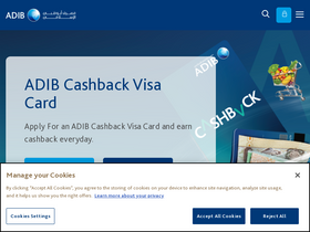 'adib.ae' screenshot