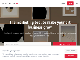 'artplacer.com' screenshot