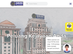 'ptptn.gov.my' screenshot