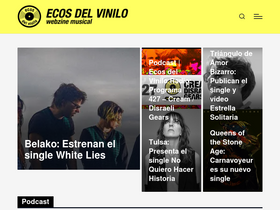 'ecosdelvinilo.com' screenshot