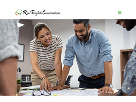 'realenglishconversations.com' screenshot