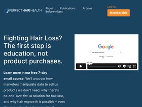 'perfecthairhealth.com' screenshot