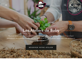 Bobylaplante homepage screenshot