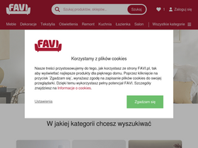 'favi.pl' screenshot