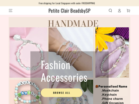 beadsbysp.com homepage screenshot