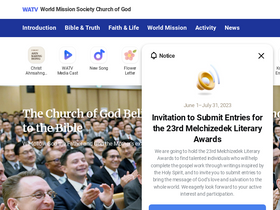 'watv.org' screenshot